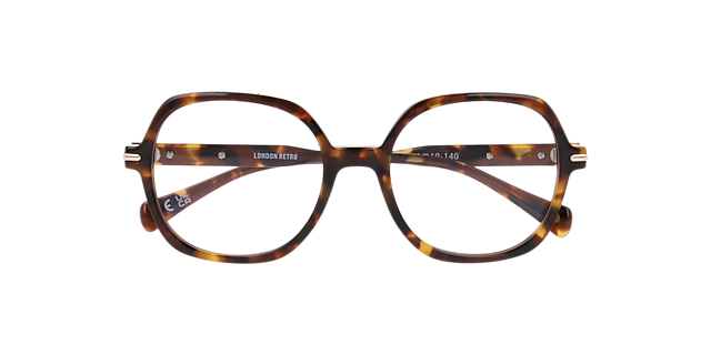 Marble Arch Havana Brown AcetateEyeglass Frames for Glasses Direct, Closed View