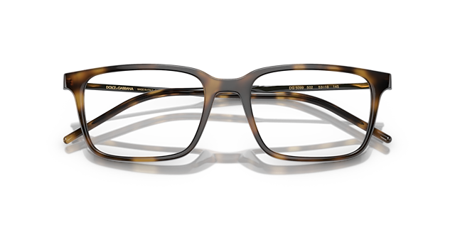 DG5099 Havana PlasticEyeglass Frames for Glasses Direct, Closed View