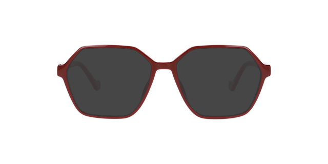 Madeline Burgundy PlasticEyeglass Frames for Glasses Direct, with Tinted Lenses