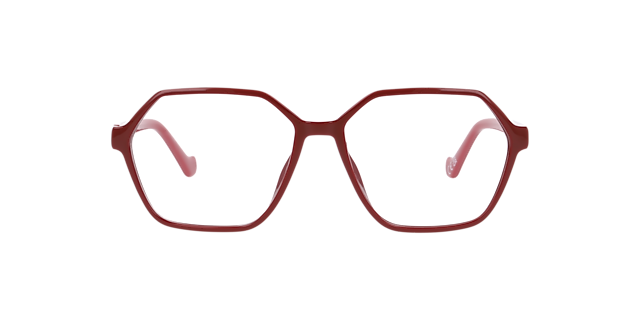 Madeline Burgundy PlasticEyeglass Frames for Glasses Direct, Front View