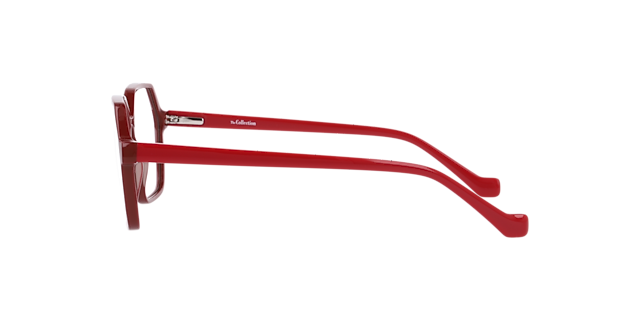 Madeline Burgundy PlasticEyeglass Frames for Glasses Direct, Side View