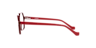 Madeline Burgundy PlasticEyeglass Frames for Glasses Direct, Side View