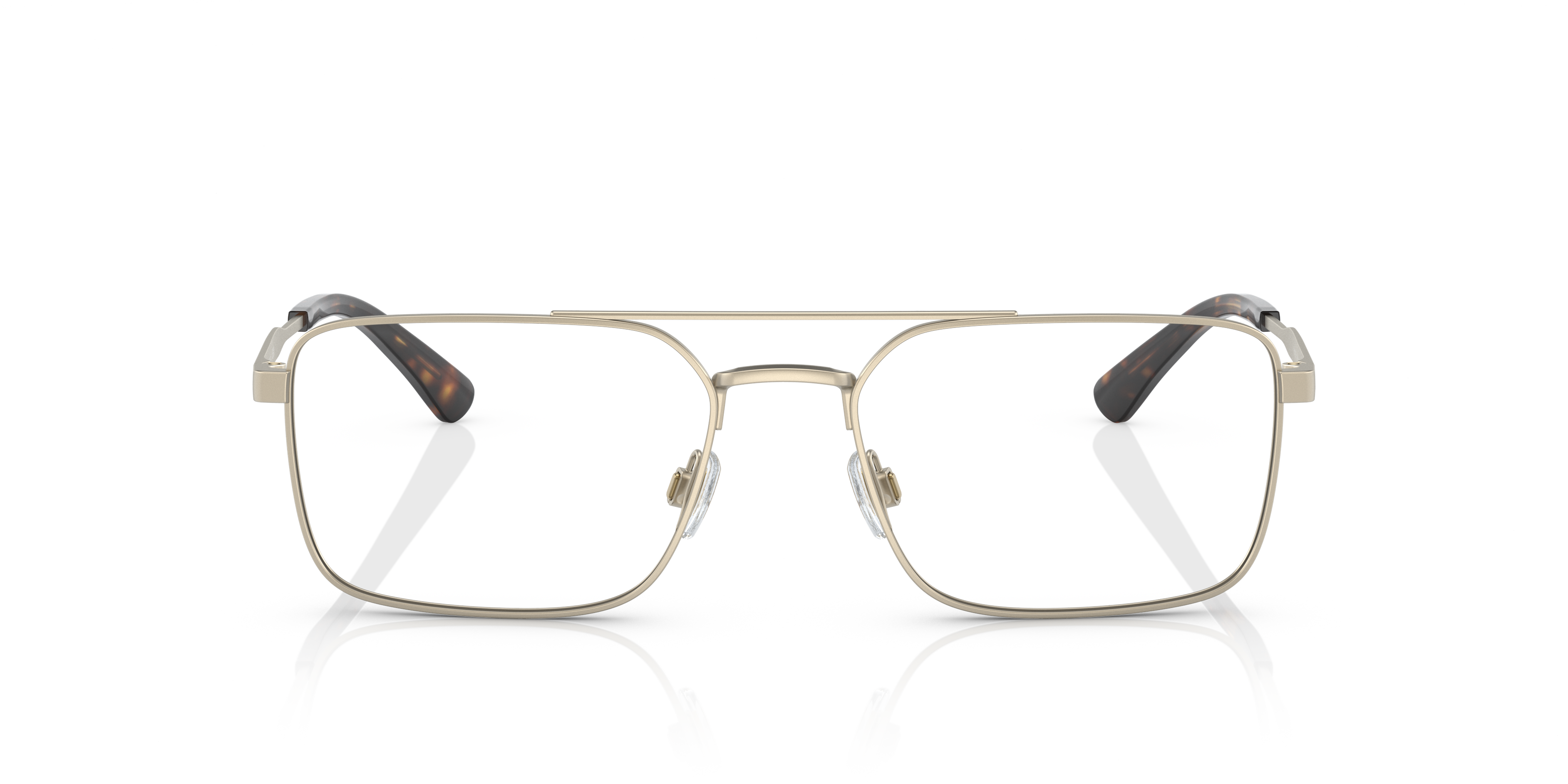 PH1216 Semishiny Pale Gold MetalEyeglass Frames for Glasses Direct, Front View