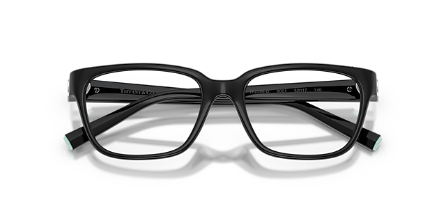 TF2286D Black PlasticEyeglass Frames for Glasses Direct, Closed View