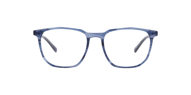 Milton Horn Blue AcetateEyeglass Frames for Glasses Direct, Front View