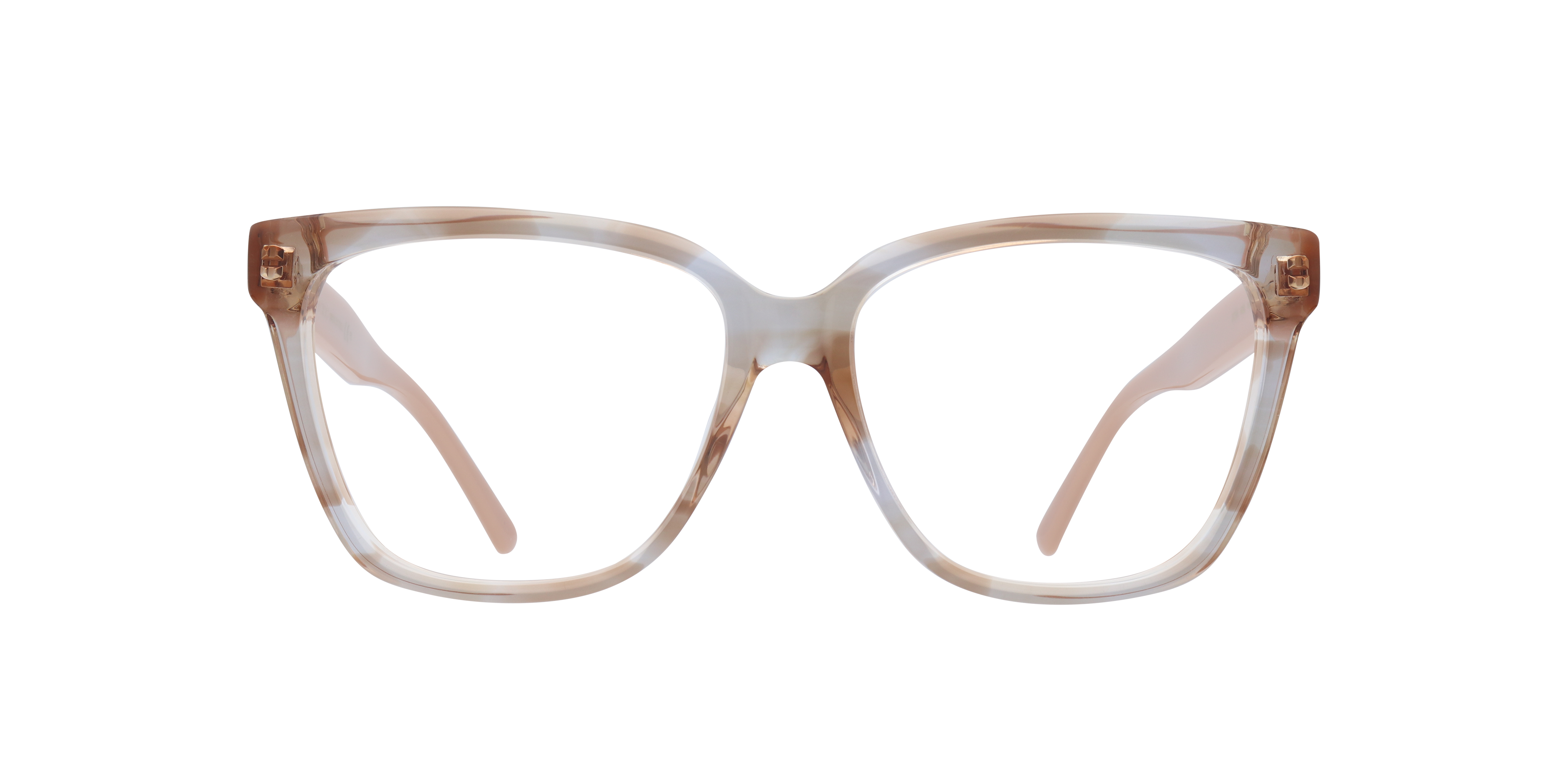 JC335 Clear PlasticEyeglass Frames for Glasses Direct, Front View