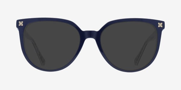 Navy Blue / Purple Pattern Gloria -  Acetate