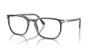 PO3339V Transparent Grey AcetateEyeglass Frames for Glasses Direct, Angle View