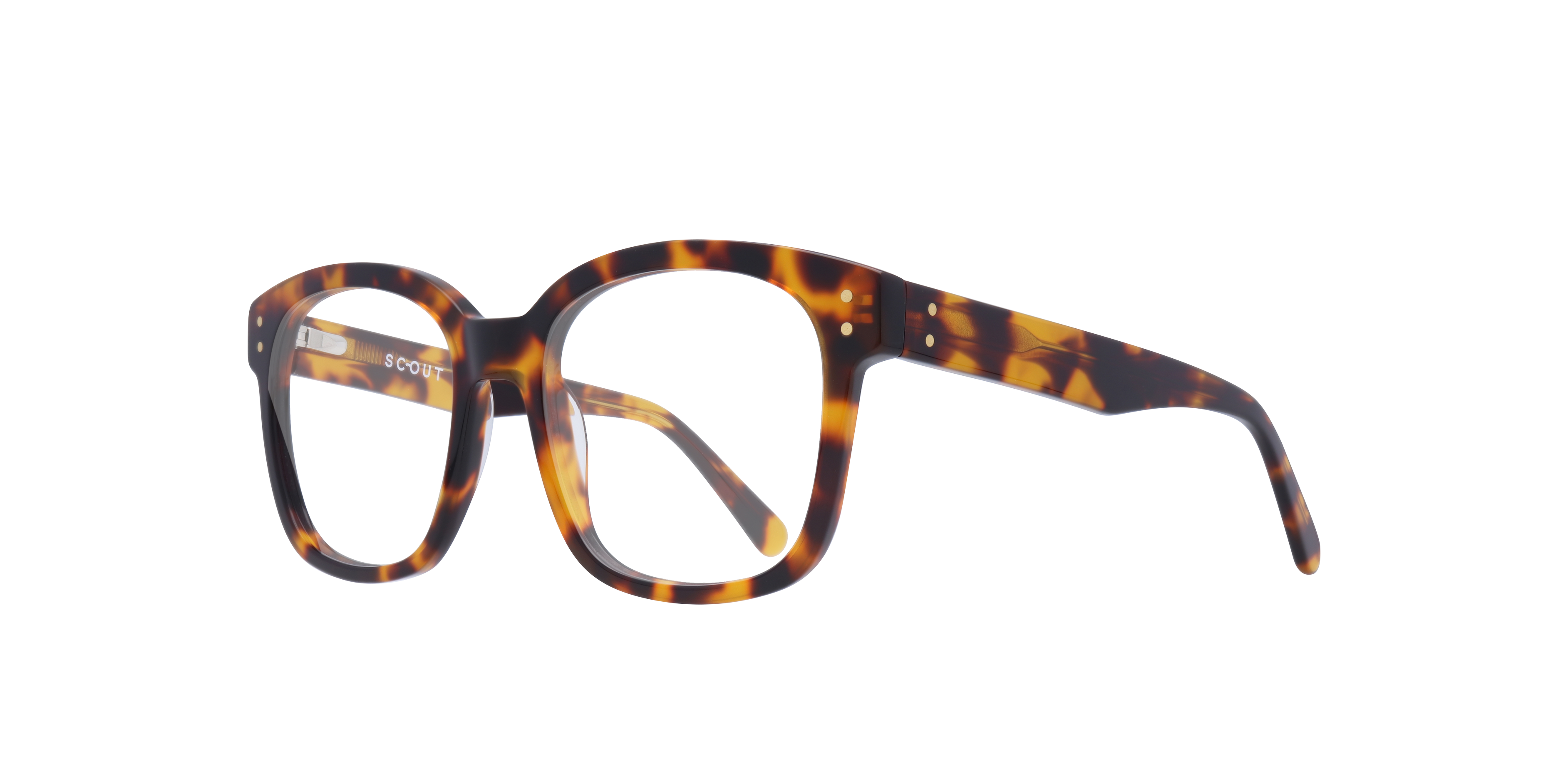 Francis Havana AcetateEyeglass Frames for Glasses Direct, Angle View