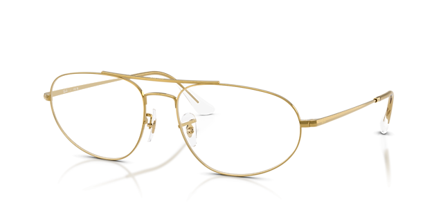 RB6645 Legend Gold MetalEyeglass Frames for Glasses Direct, Angle View