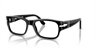 PO3324V Black AcetateEyeglass Frames for Glasses Direct, Angle View