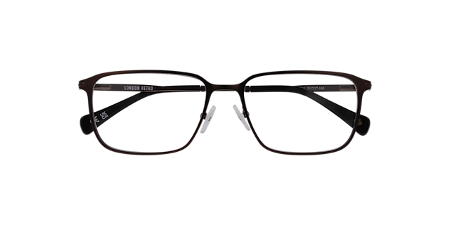 Malden Brown MetalEyeglass Frames for Glasses Direct, Closed View