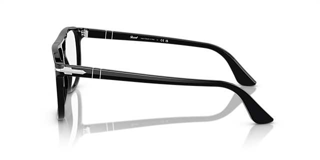 Greta Black AcetateEyeglass Frames for Glasses Direct, Side View
