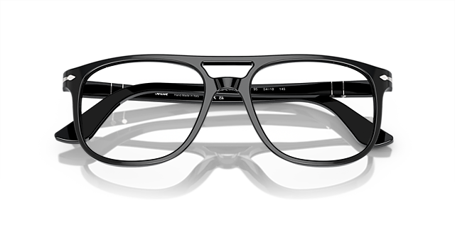 Greta Black AcetateEyeglass Frames for Glasses Direct, Closed View