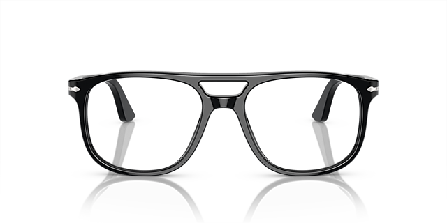 Greta Black AcetateEyeglass Frames for Glasses Direct, Front View