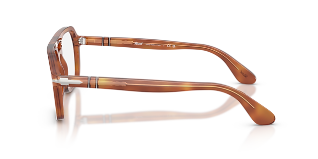 PO3394V Terra Di Siena AcetateEyeglass Frames for Glasses Direct, Side View