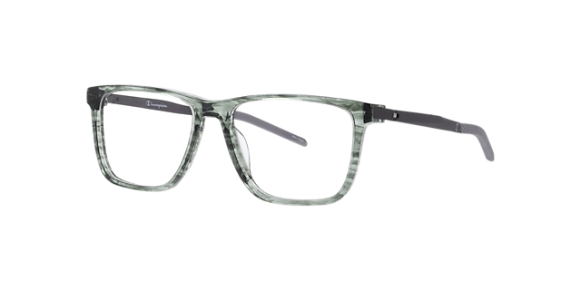 Curove Green AcetateEyeglass Frames for Glasses Direct, Angle View
