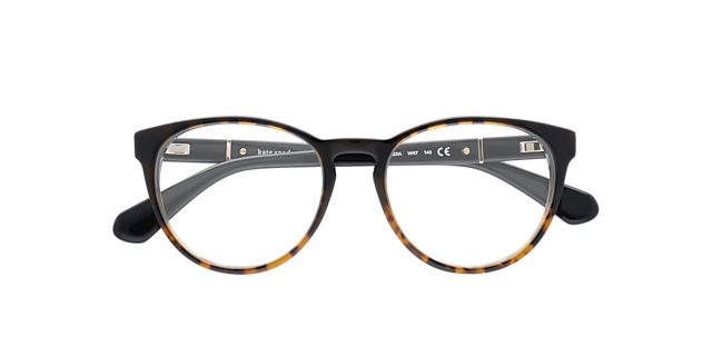 Charissa Tortoise Black AcetateEyeglass Frames for Glasses Direct, Closed View