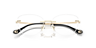 HC5185 Shiny Light Gold MetalEyeglass Frames for Glasses Direct, Closed View