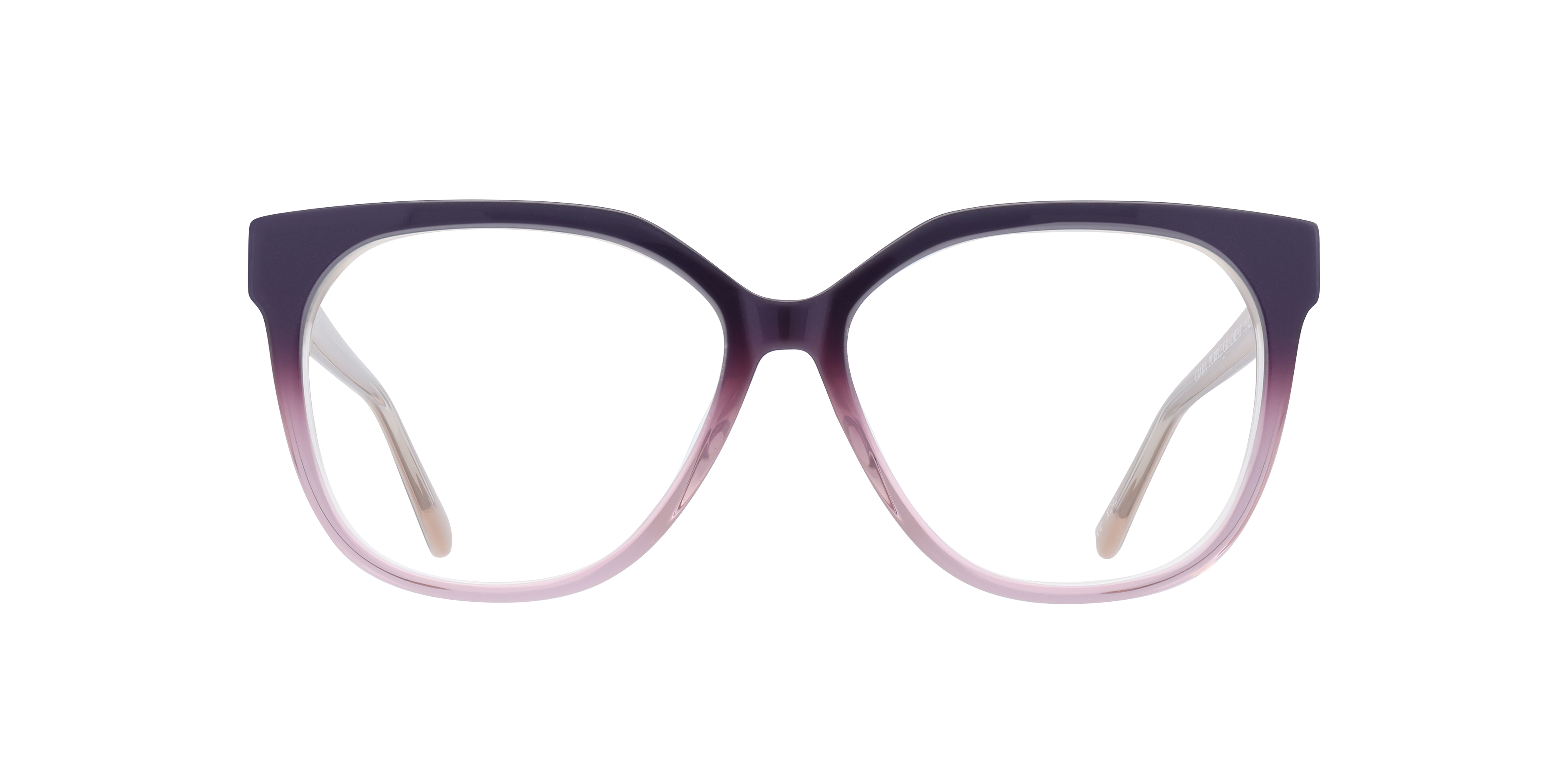 Ciara Purple Gradient AcetateEyeglass Frames for Glasses Direct, Front View