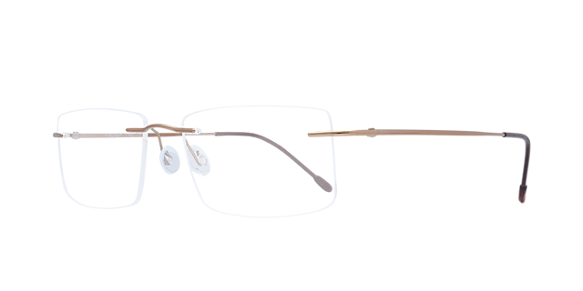 Guardian Bronze TitaniumEyeglass Frames for Glasses Direct, Angle View
