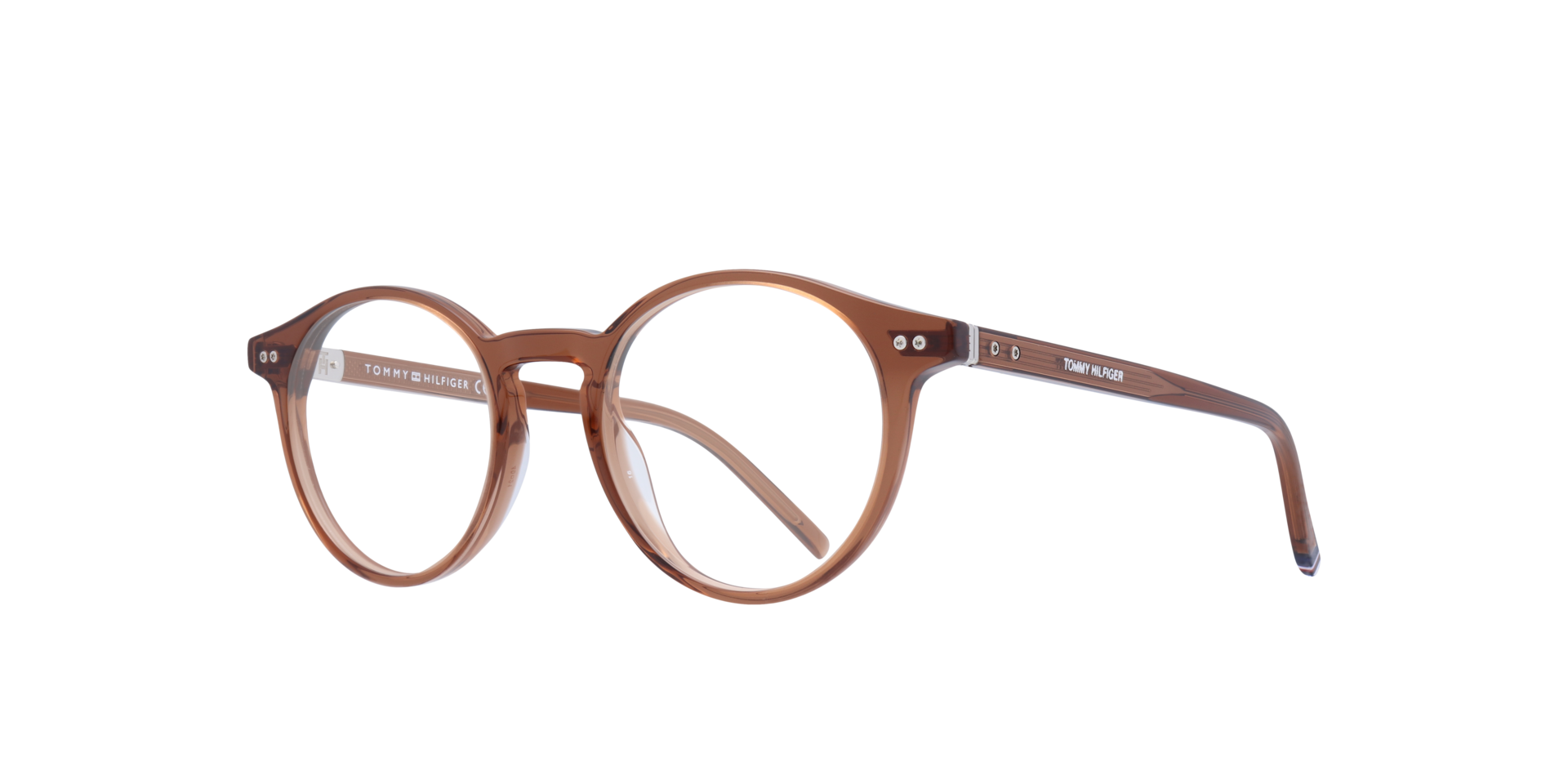TH 1813 Brown AcetateEyeglass Frames for Glasses Direct, Angle View