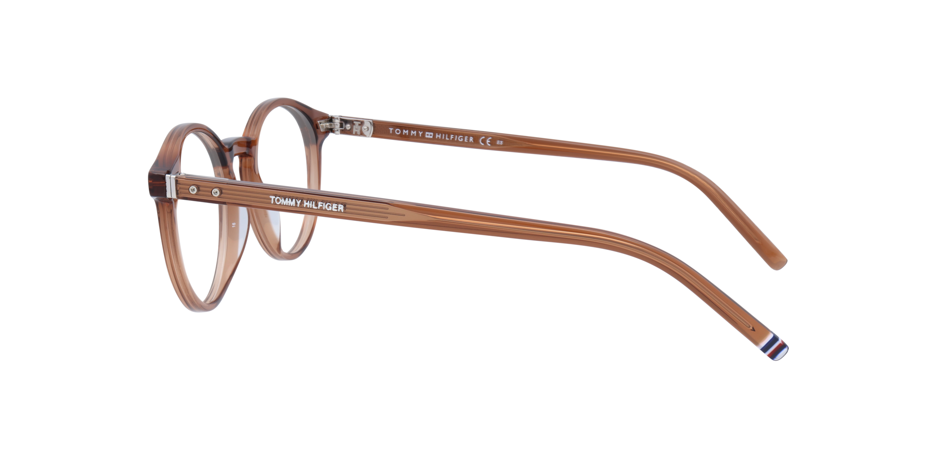 TH 1813 Brown AcetateEyeglass Frames for Glasses Direct, Side View