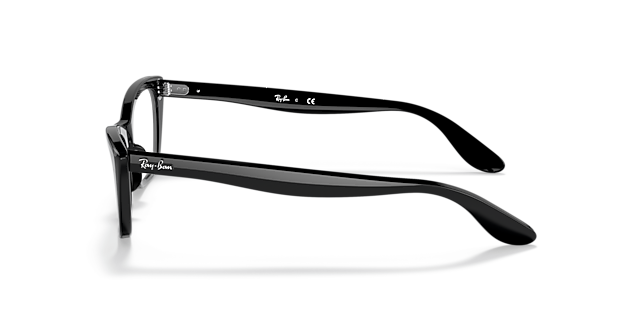 RB5499 Black AcetateEyeglass Frames for Glasses Direct, Side View