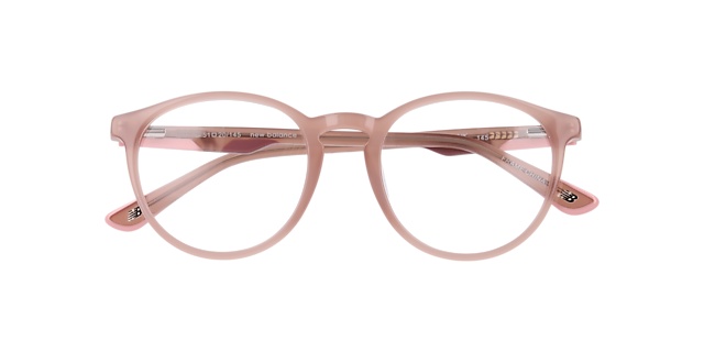 Nb4183 Pink AcetateEyeglass Frames for Glasses Direct, Closed View