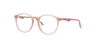 Nb4183 Pink AcetateEyeglass Frames for Glasses Direct, Angle View