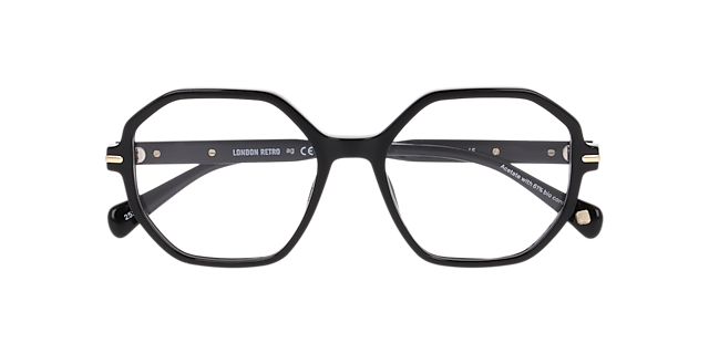 New Barnet Black AcetateEyeglass Frames for Glasses Direct, Closed View