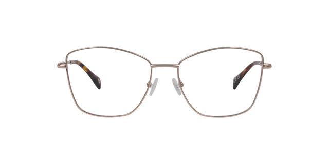 Merton Gold MetalEyeglass Frames for Glasses Direct, Front View