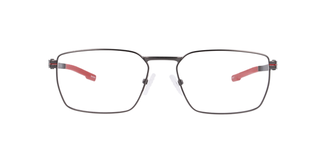 Cumade Gunmetal MetalEyeglass Frames for Glasses Direct, Front View