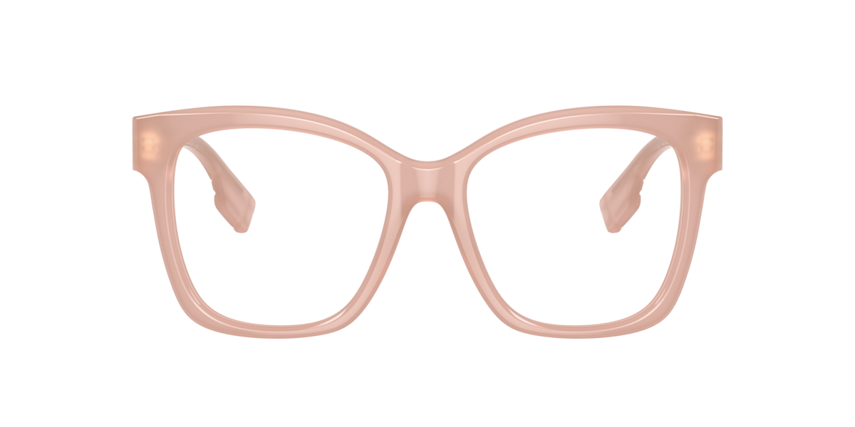 Burberry Women's Pink Square Acetate Eyeglasses Online - Full Rim - Be2363