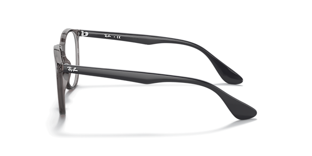 RB7046 Transparent Grey PlasticEyeglass Frames for Glasses Direct, Side View