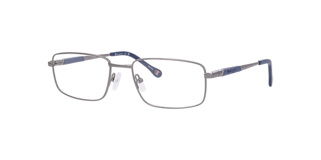 Cu1015 Gunmetal Dark MetalEyeglass Frames for Glasses Direct, Angle View