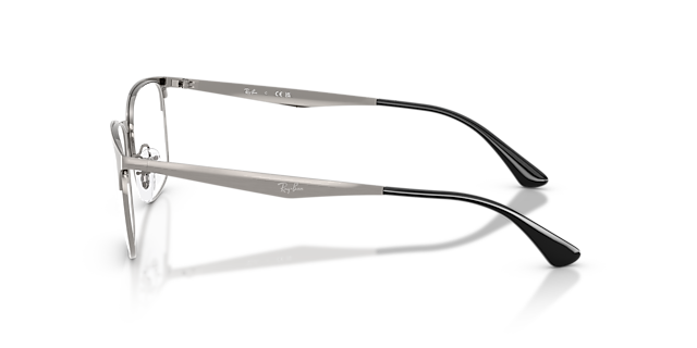 RB6421 Brushed Gunmetal MetalEyeglass Frames for Glasses Direct, Side View