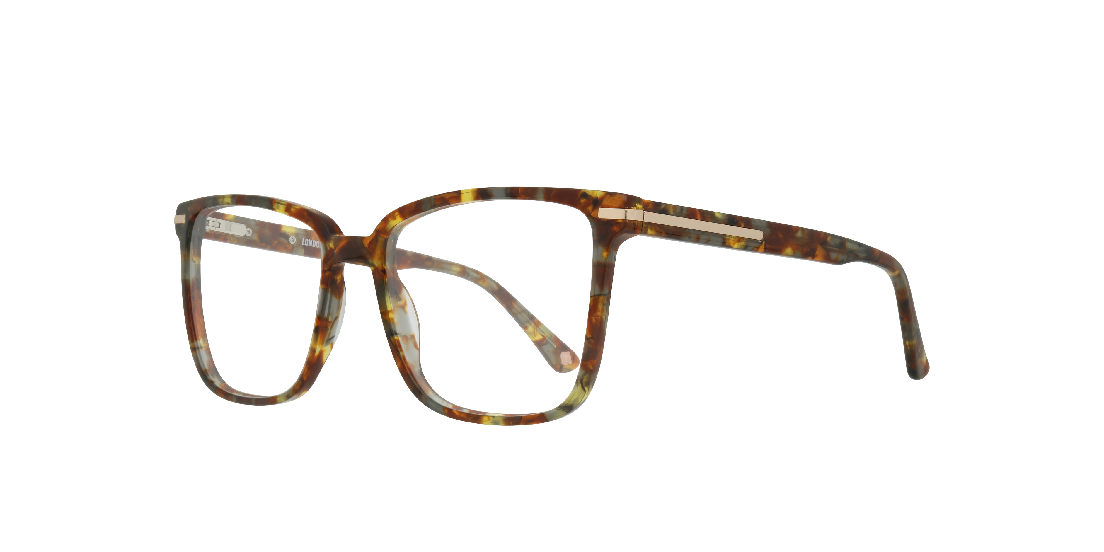 Balham Fields Of Barley AcetateEyeglass Frames for Glasses Direct, Angle View