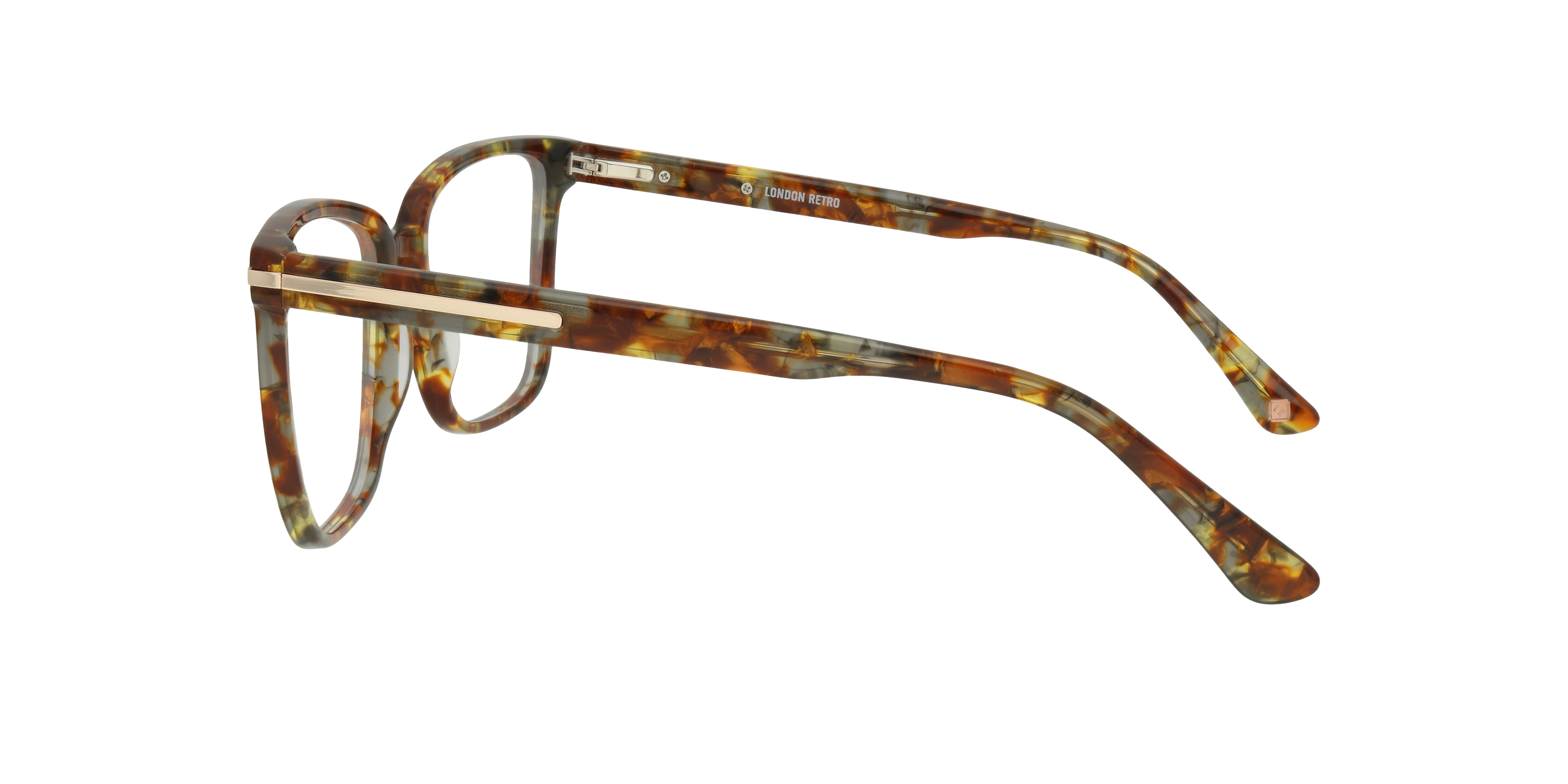 Balham Fields Of Barley AcetateEyeglass Frames for Glasses Direct, Side View