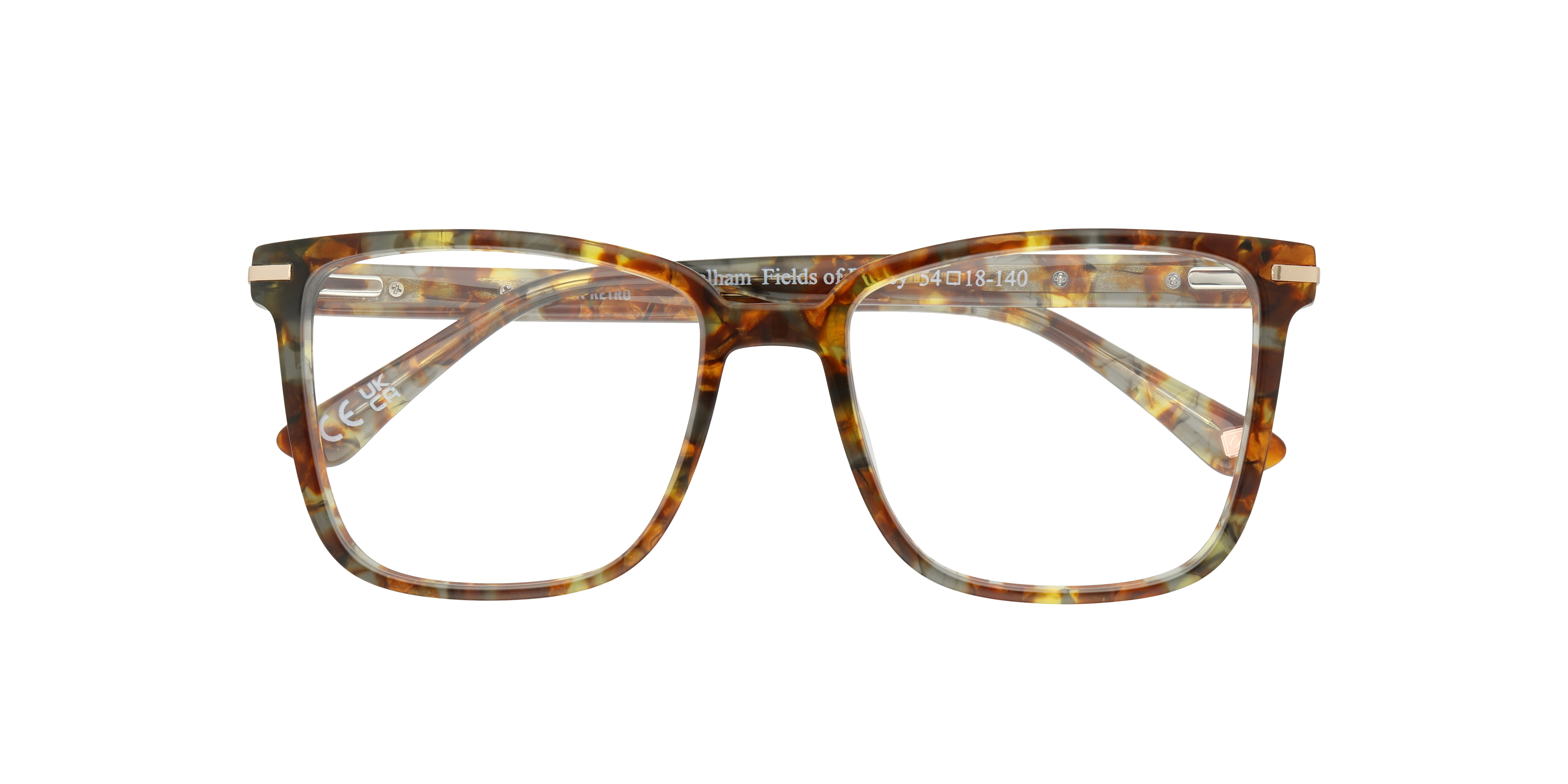Balham Fields Of Barley AcetateEyeglass Frames for Glasses Direct, Closed View