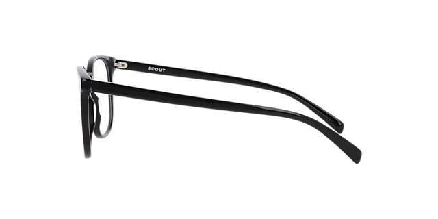 Miles Black AcetateEyeglass Frames for Glasses Direct, Side View