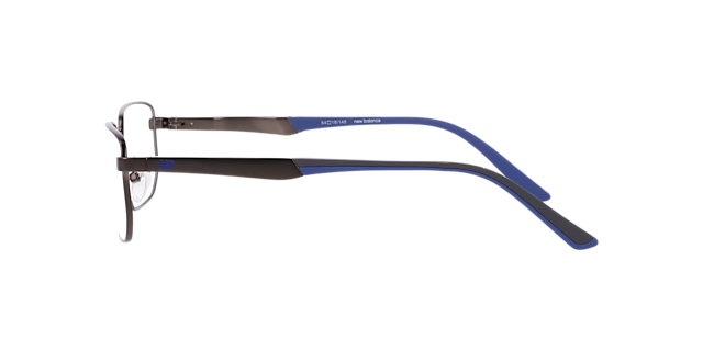 Nb4190 Grey MetalEyeglass Frames for Glasses Direct, Side View