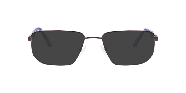 Nb4190 Grey MetalEyeglass Frames for Glasses Direct, with Tinted Lenses