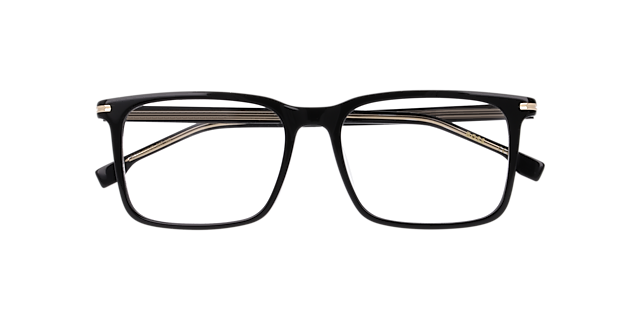 Boss 1753/G Black AcetateEyeglass Frames for Glasses Direct, Closed View