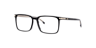 Boss 1753/G Black AcetateEyeglass Frames for Glasses Direct, Angle View