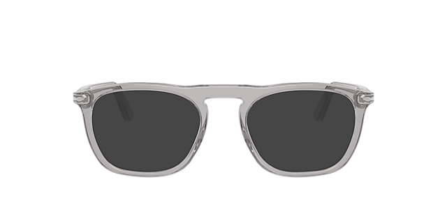 PO3391V Transparent Grey AcetateEyeglass Frames for Glasses Direct, with Tinted Lenses