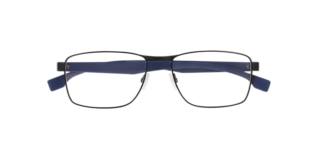 BOSS 1830 Black Matte MetalEyeglass Frames for Glasses Direct, Closed View