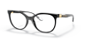 DG5084 Black PlasticEyeglass Frames for Glasses Direct, Angle View