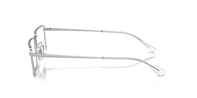RB6541 Silver MetalEyeglass Frames for Glasses Direct, Side View