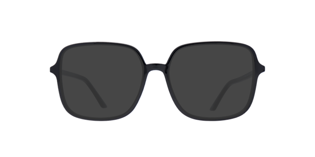 Francesca Black PlasticEyeglass Frames for Glasses Direct, with Tinted Lenses